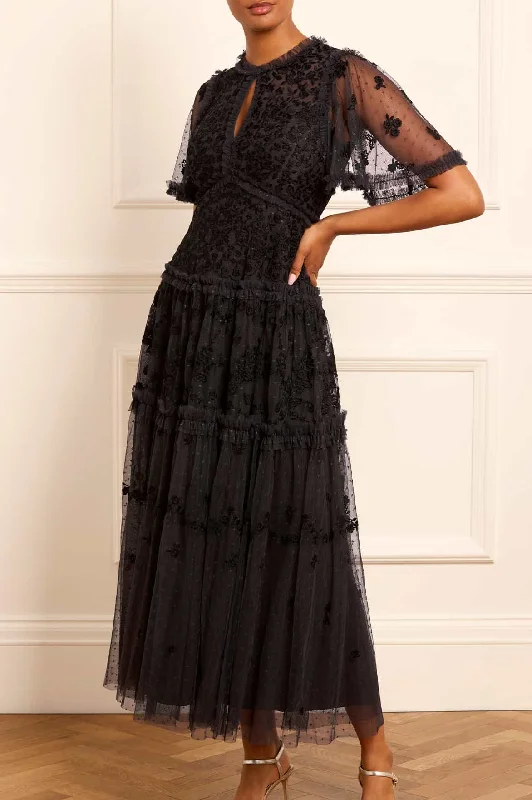 Fashion Forward, Function First Autumn Lace Ankle Gown Big Savings on Minimalist Office Styles