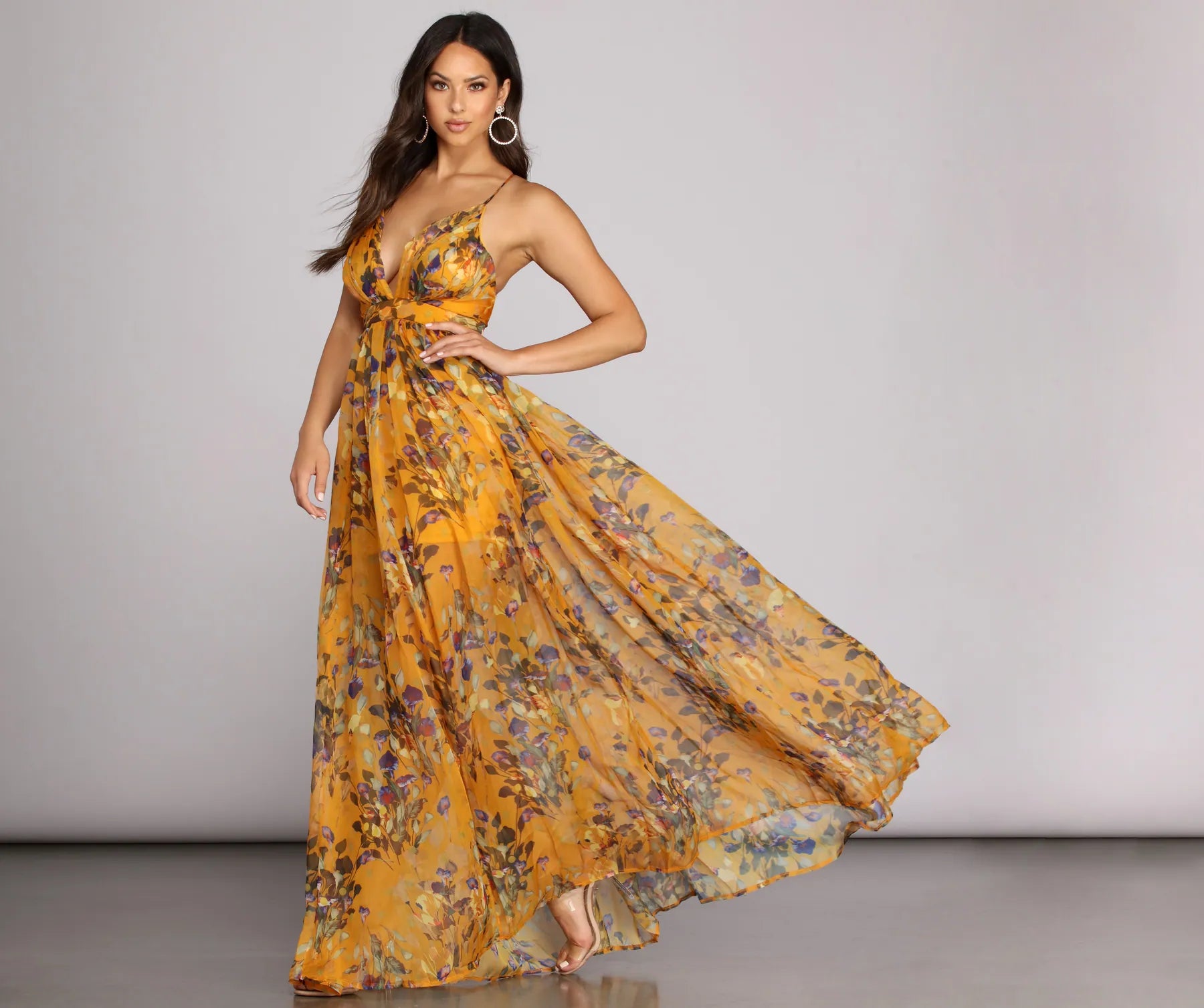 Explore What'S New Leanna My Sunshine Floral Dress Weekend Special