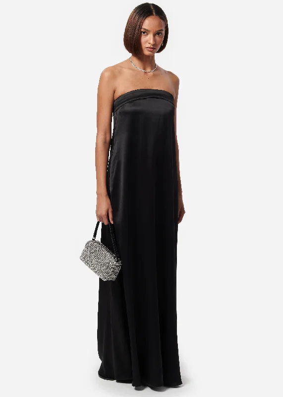 Exclusive Deals Online Marsia Gown Black Hollywood Glam Award - Show Style