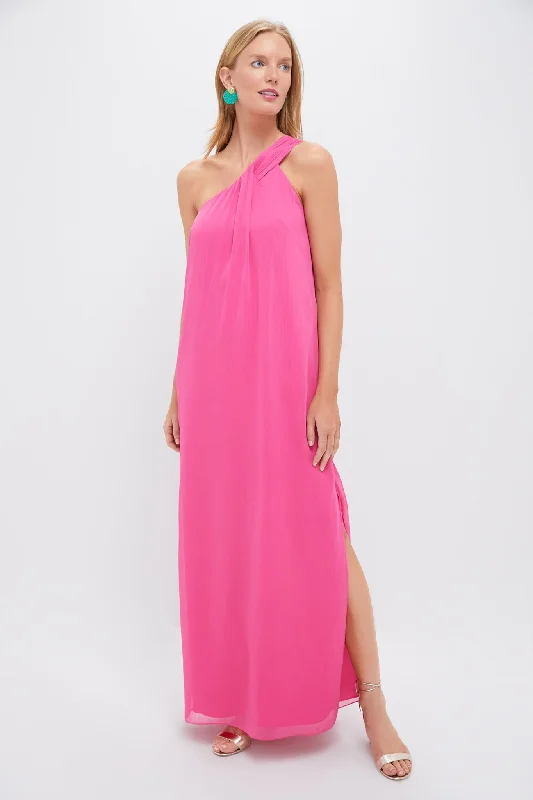 Trendy Fashion Sale Hot Pink Soleil Gown Cottagecore Rustic Charm Style