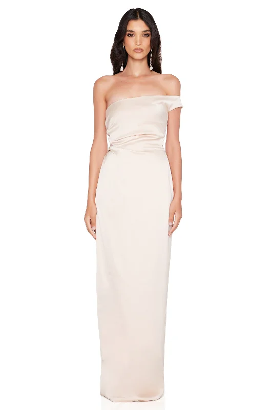 Fashion Sale Nookie Pallisade Gown - Nude Big Savings on Minimalist Office Styles