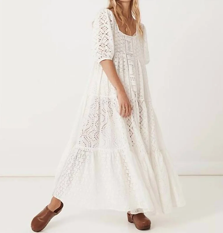 Exclusive Deals Online Lottie Gown In White Chic Allure