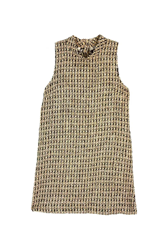 Modish Fashion Discounts BF Sleeveless Mod Dress - Blush Tweed Flash Sale