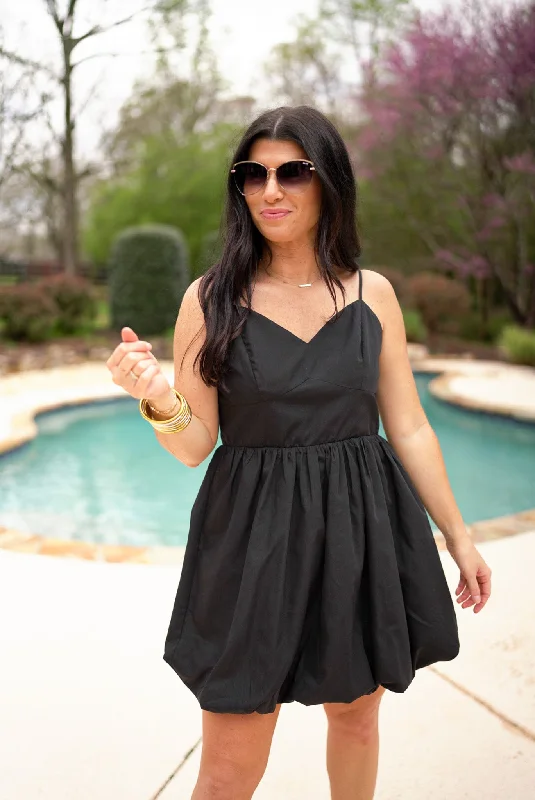 Exclusive Designer Style Deals Summer Party Black Sleeveless Dress Effortless Grace