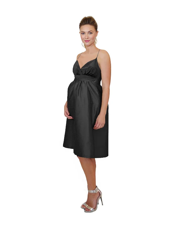 Modish Fashion Discounts Jacqueline Bodice With Maternity Midi Skirt in Drapey Bengaline Bold Silhouette