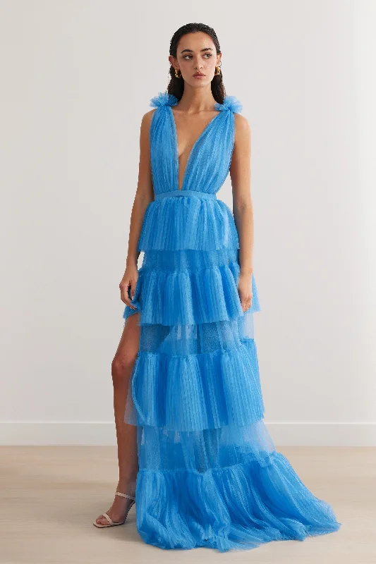 Street Style Discounts Zendaya Dress - Blue Limited - Stock