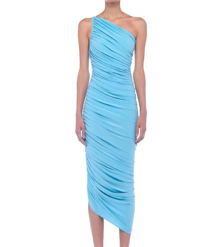 Sleek Style Discounts Diana Gown In Powder Blue Vintage Look