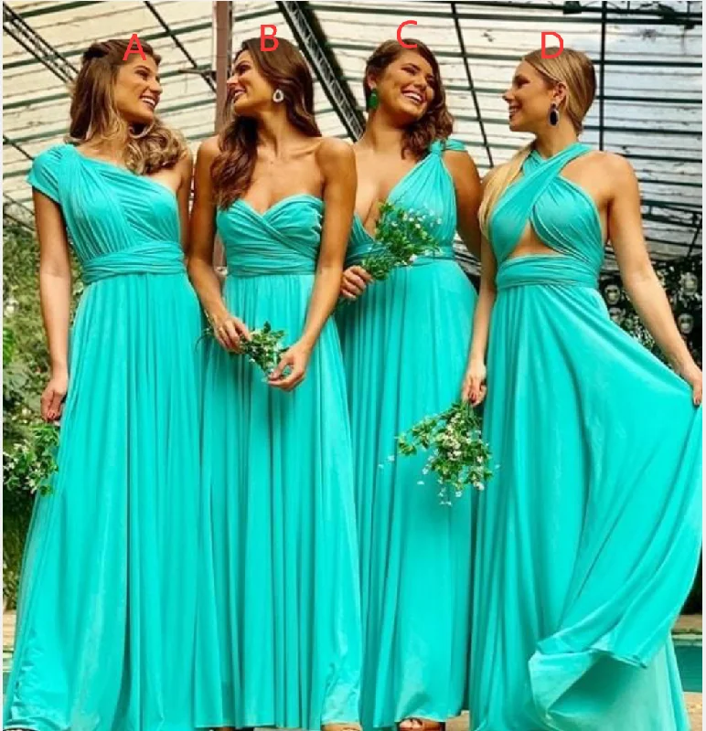 Step Ahead, Lead The Trend Convertible Turquoise Bridesmaid Dresses Infinity Dresses Multiway Dresses Refined Look