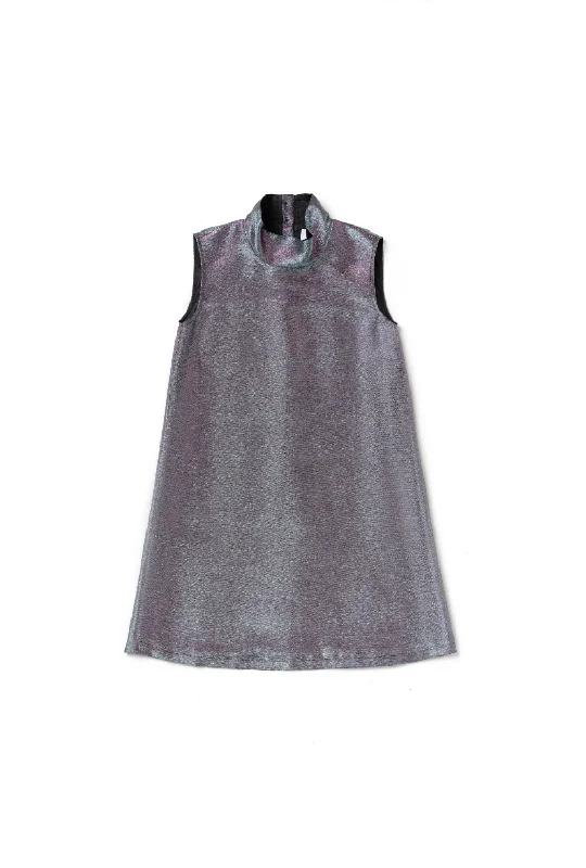 Exclusive Fashion Deals Sleeveless Mod Dress - Iridescent Limited - Stock