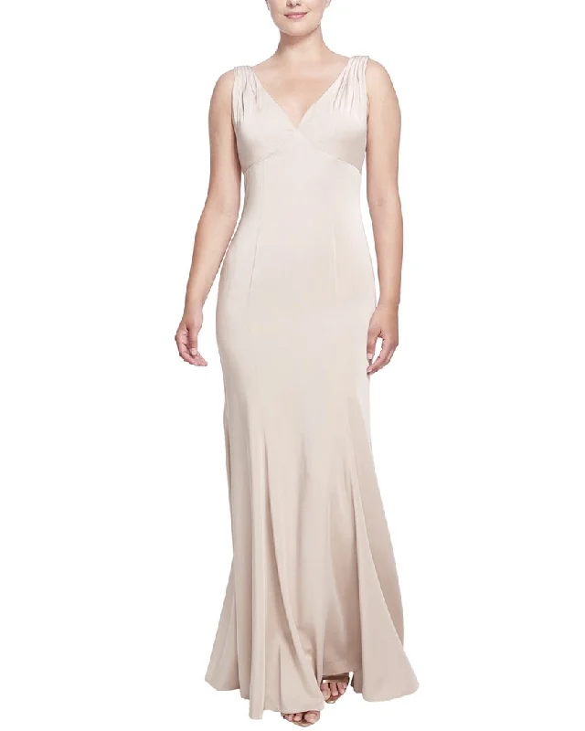 Contemporary Fashion Sale Marchesa Notte Forli Sleeveless Long Gown Romantic Date - Night Ensemble