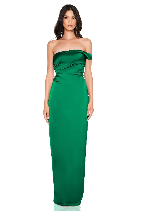 Seasonal Fashion Nookie Pallisade Gown - Jade Summer Fashion