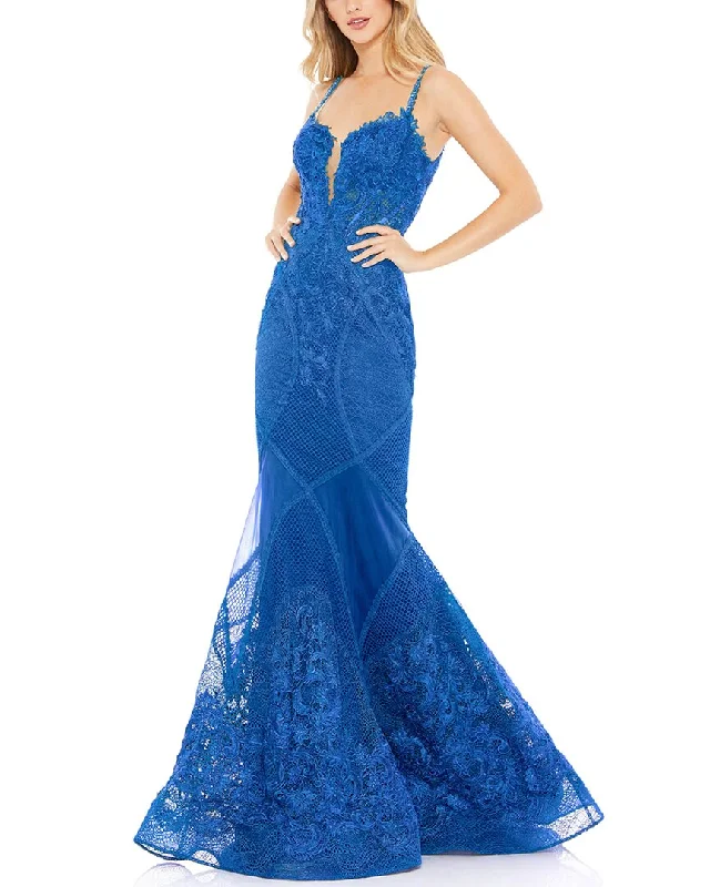 Edgy Fashion Deals Mac Duggal Gown Hollywood Glam Award - Show Style