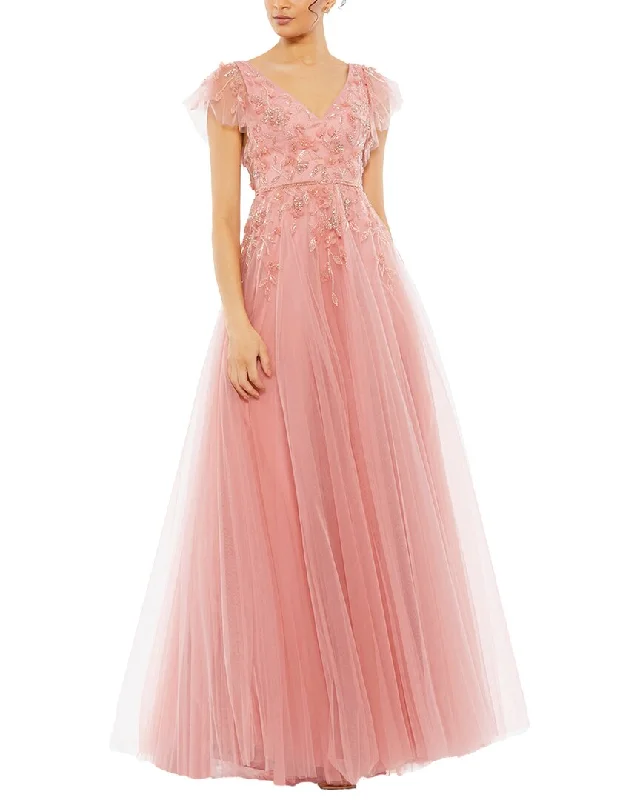 Season Offer Mac Duggal Gown Feminine Charm