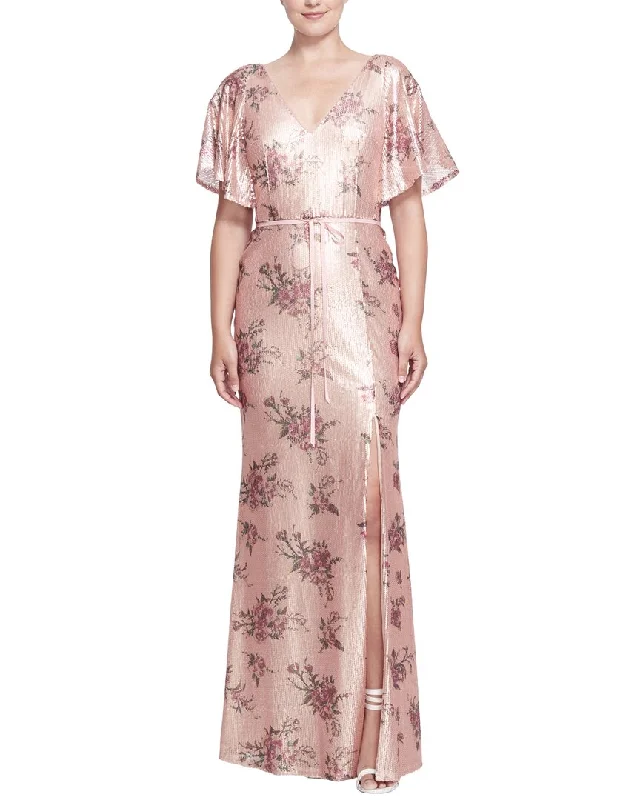 On-Trend Fashion Offers Marchesa Notte Lucca Long Gown Minimalist Office - Ready Style