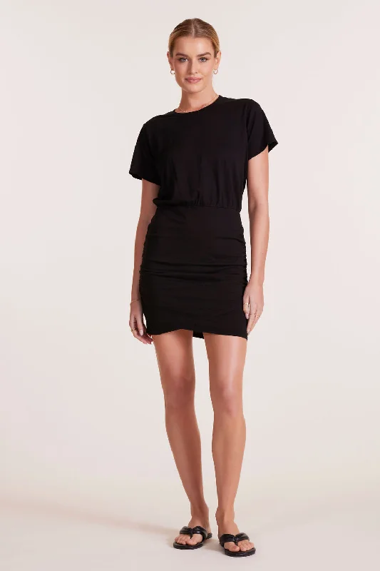 You'Ll Love Us Because WRAP SKIRT T-SHIRT DRESS Chic Sophistication