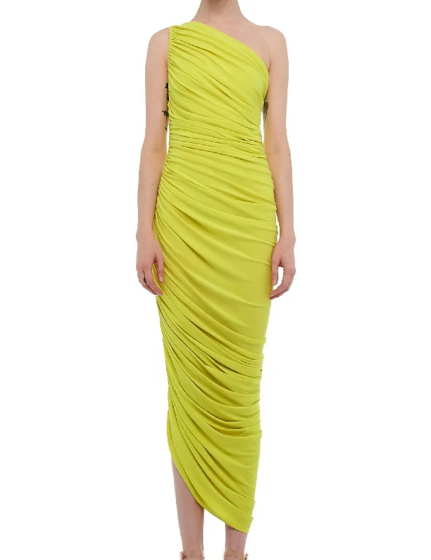 Laid-Back Fashion Offers Diana Gown In Starfruit Casual Chic