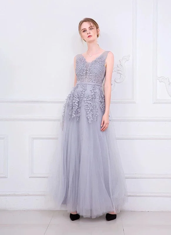 Elegant Fashion Offers V-neck  prom dress,hollow high-waist evening dress, backless bridesmaid dress Feminine Allure