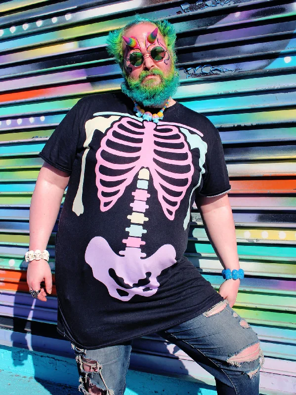 Cool Prices Pastel Skelly T-shirt Dress Weekend Special