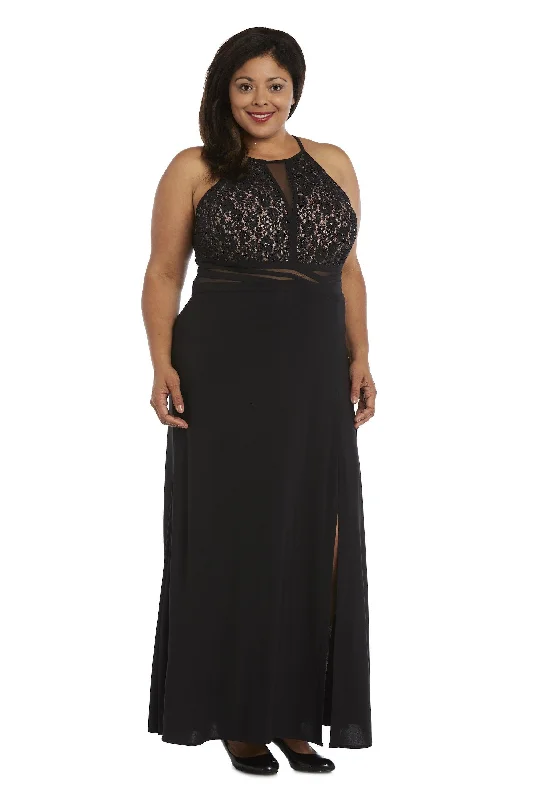 Street Style Discounts Morgan & Co 12524WM Long Plus Size Evening Dress Sale Luxury Comfort