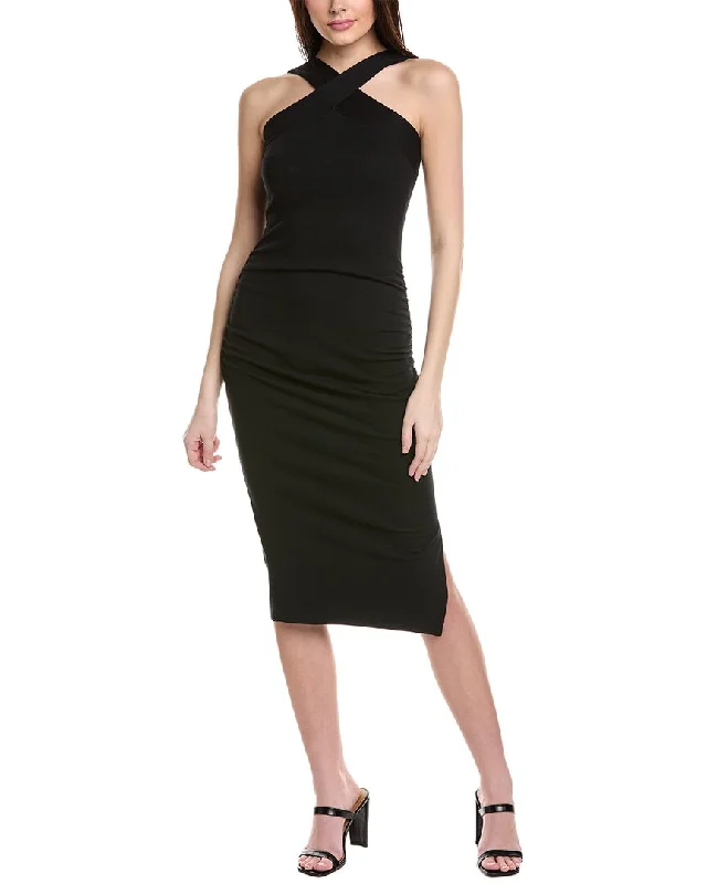 Latest Trends Michael Stars Opaline Midi Dress Charming Silhouette