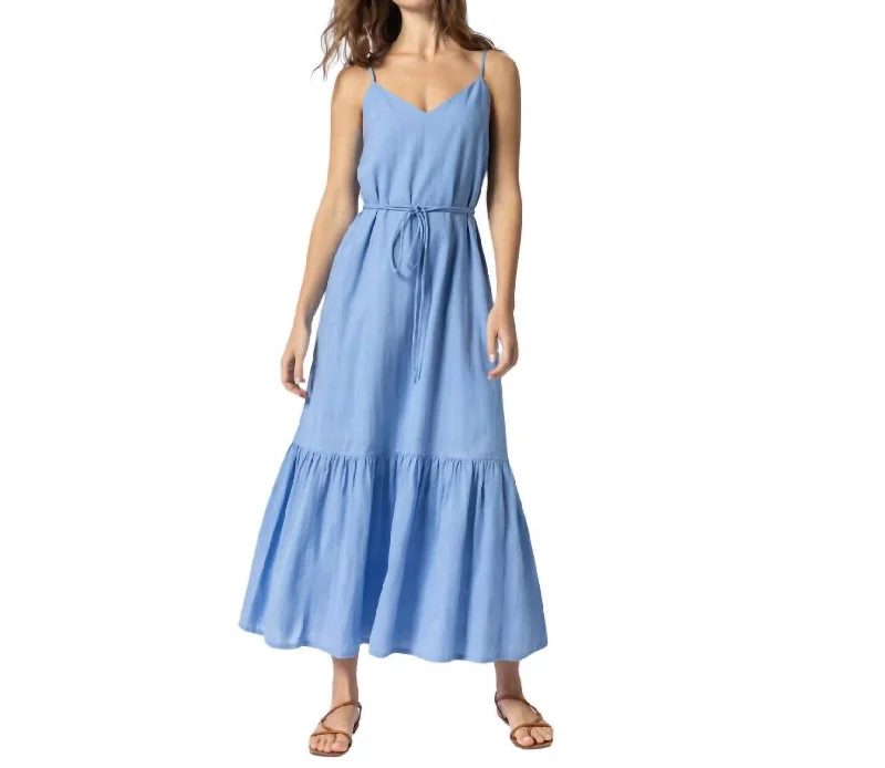 Winter Warehouse Sale Cami Maxi Dress In Harbor Dreamy Draping