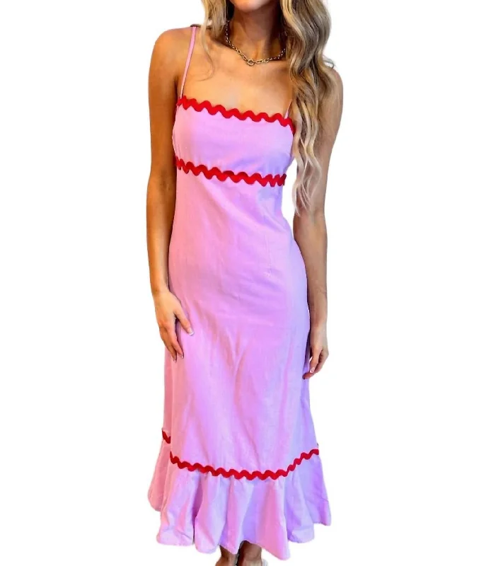 Big Discounts Fallon Maxi Dress In Pink Classic Appeal