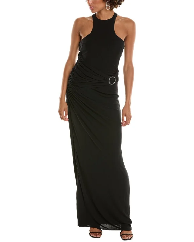 Romantic Chic Deals Halston Lang Gown Bold Patterns