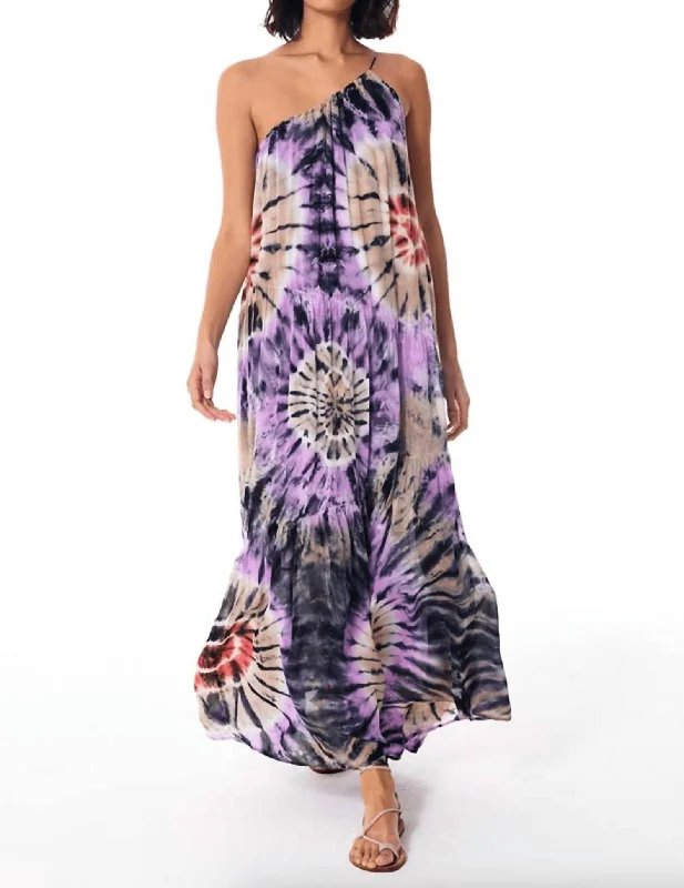 Timeless Elegance Sale Kiana Maxi Dress In African Violet Refined Simplicity