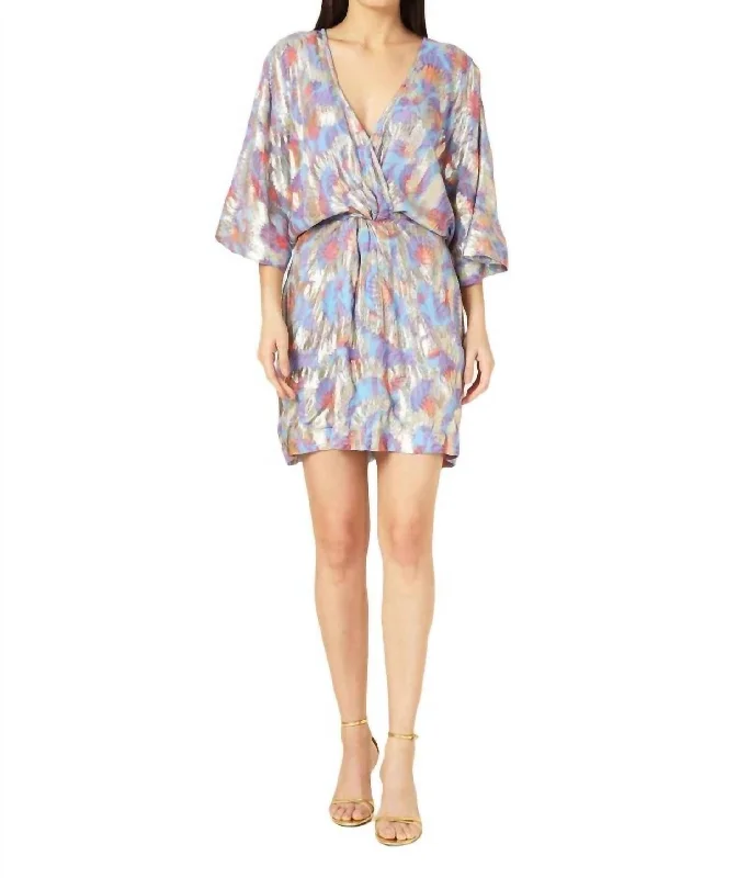 Don't Miss Out Margot Mini Dress In Elyse Taro Luxury Comfort