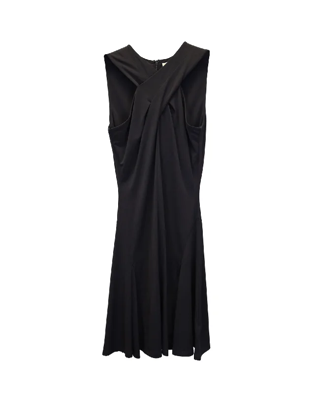 Massive Savings Michael Kors Mini Dress in Black Polyester Feminine Grace