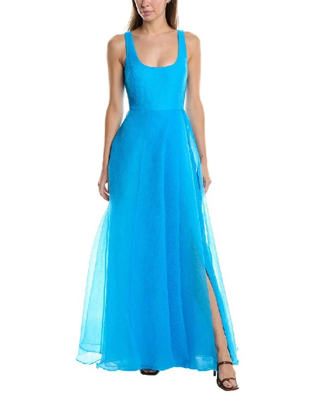 Feminine Luxe Style Sale ML Monique Lhuillier Clara Organza Gown Chic Allure