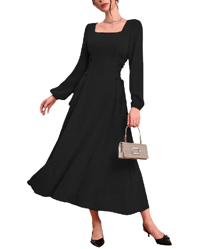 Bid Farewell To The Old Season Nino Balcutti Midi Dress Subtle Sophistication