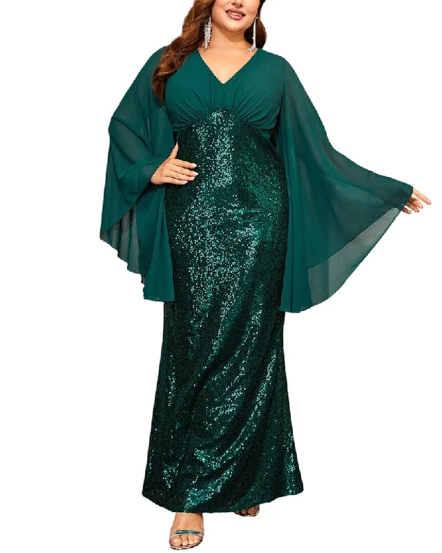 Limited-Time Offer ROMANISSA Maxi Dress Ethnic Cultural Event Wear