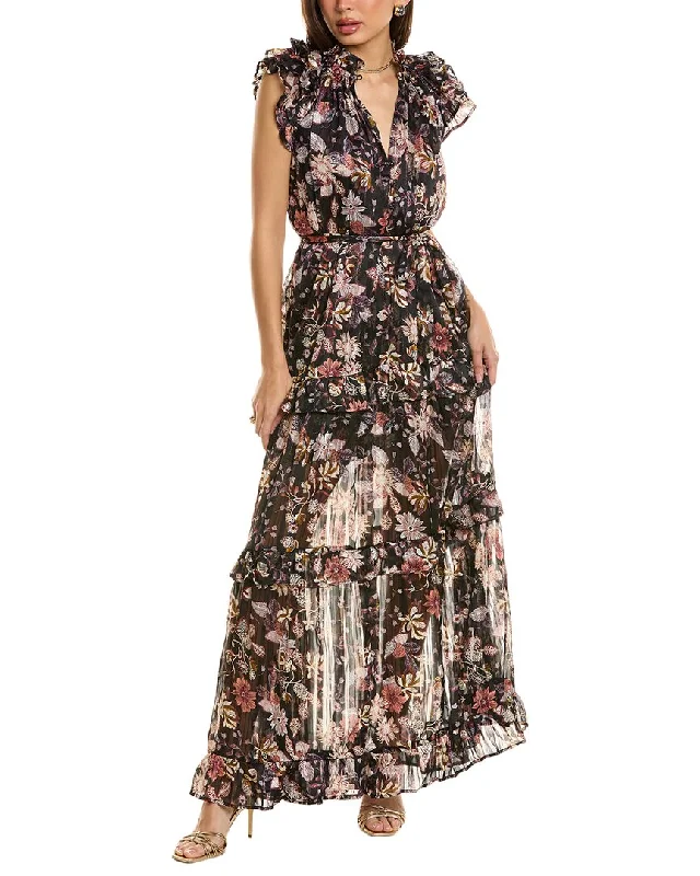 Day-To-Night Styles Sabina Musayev Gia Maxi Dress Rustic Countryside Charm Look