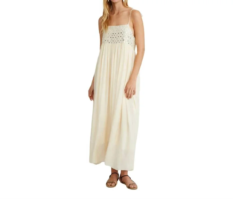 Casual Chic Deals Sahara Maxi Dress In Cloud Cream Timeless Elegant