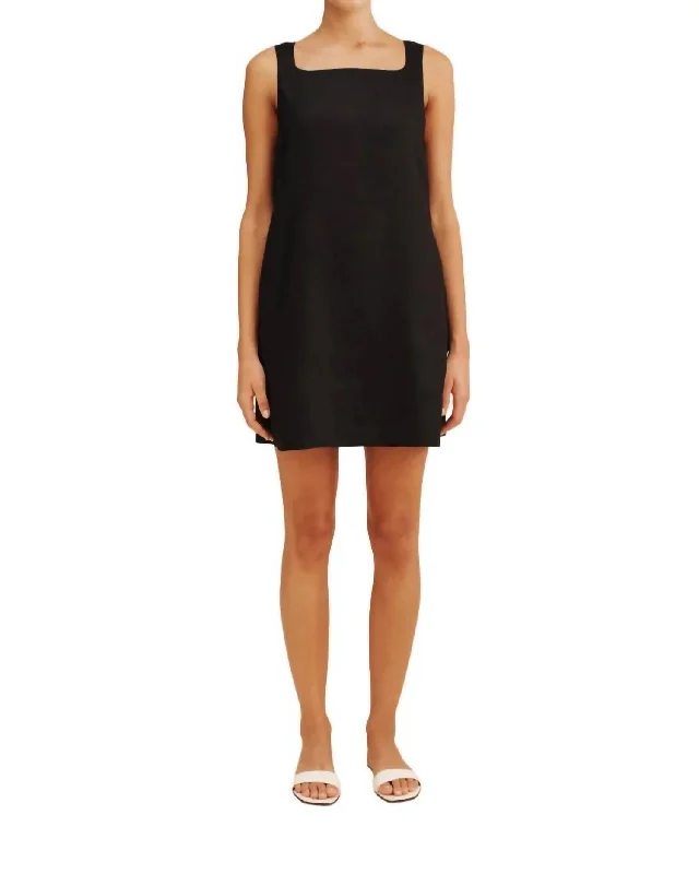 Hot Picks Val Mini Dress In Black Dreamy Aesthetic