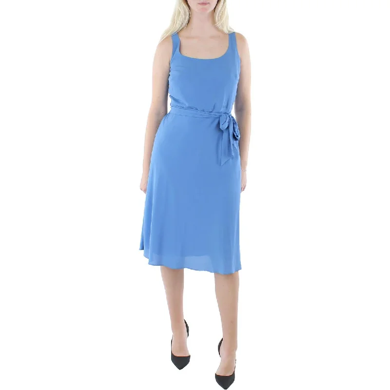 Best-Sellers Womens Crepe Calf Midi Dress Limited - Stock