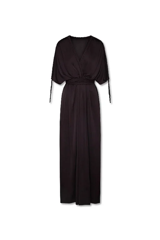 Must Haves Women's Sydney Maxi Dress In Hot Chocolate Soft Textures